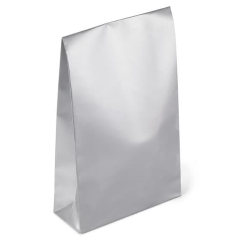 50 pochettes cadeau à fermeture adhésive argent 100 x 157 mm