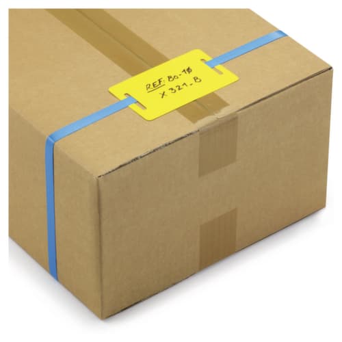 500 étiquettes PVC pour feuillard