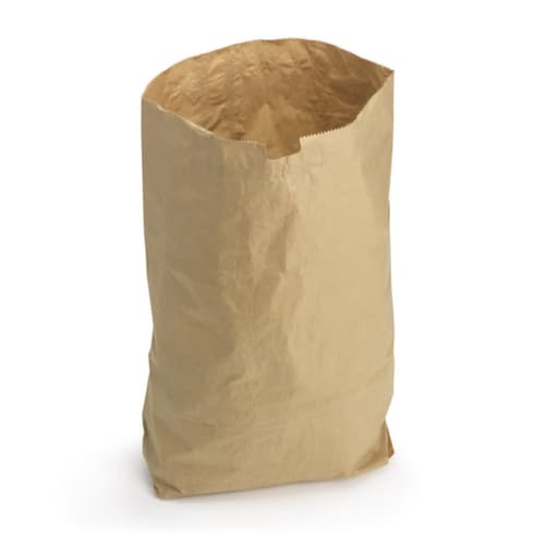 Sacs poubelle compostables en papier kraft
