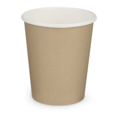 1000 gobelets bruns en carton