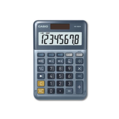 Calculatrice de bureau avec affichage à 8 chiffre