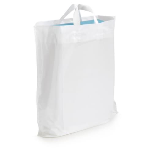 250 sacs plastique à poignées souples (60 microns)