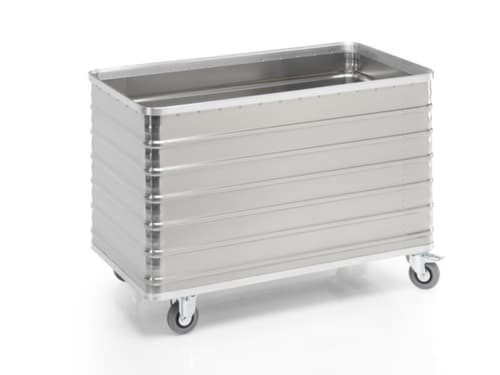 Gmöhling Chariot conteneur aluminium G®-TRANS, capacité 560 l