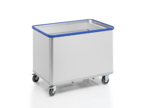 Gmöhling Chariot à caisses en aluminium G®-ERGO vario avec plancher à ressorts, capacité 380 l