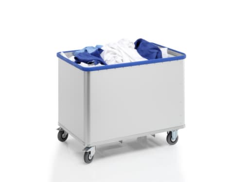 Gmöhling Chariot à caisses en aluminium G®-ERGO vario avec plancher à ressorts, capacité 380 l