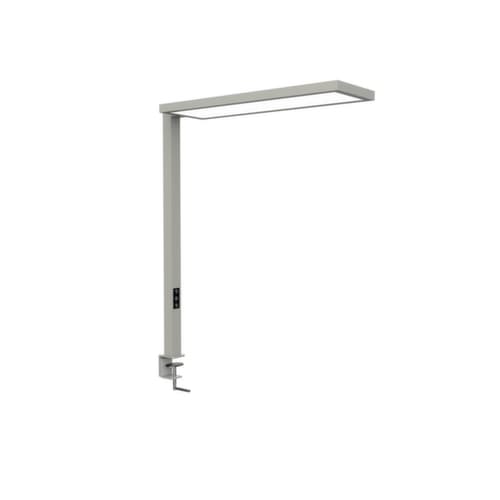 MAUL Lampe étagère de bureau à DEL MAULsenja, lumière blanc lumière du jour à blanc chaud, argent