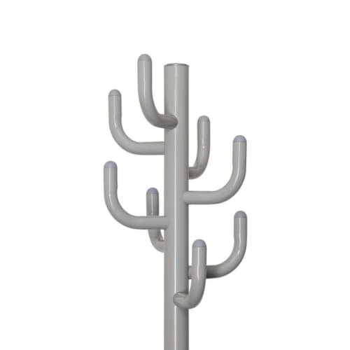 MAUL Porte-manteau MAULpolaris Lite, avec 8 crochets, RAL7001 gris argenté
