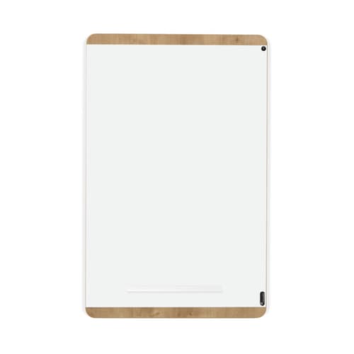 Rocada Tableau blanc NAT6420 pour montage mural, hauteur x largeur 1150 x 750 mm