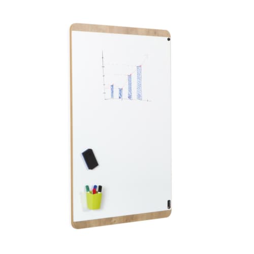 Rocada Tableau blanc NAT6420 pour montage mural, hauteur x largeur 1150 x 750 mm