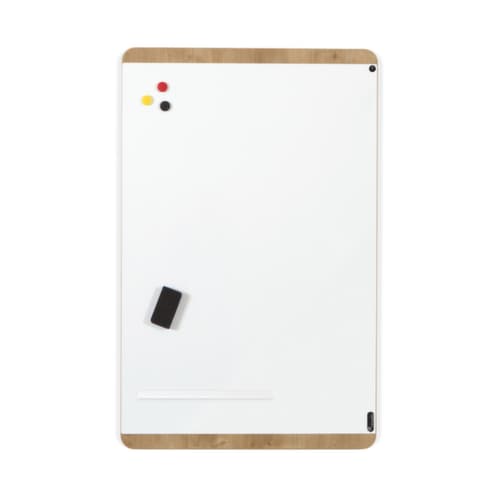 Rocada Tableau blanc NAT6420 pour montage mural, hauteur x largeur 1150 x 750 mm