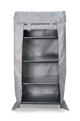 armoire de recharge de batteries Akku-Safe L avec housse anti-feu, gris/gris