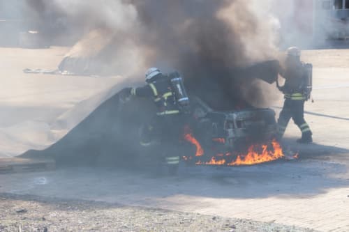couverture antifeu PREMIUM pour incendies de batteries lithium-ion