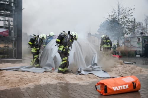 couverture antifeu PREMIUM pour incendies de batteries lithium-ion
