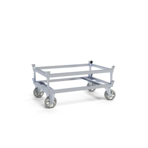 Cadre d'empilage pour châssis de palettes, plateau longueur x largeur 1200 x 800 mm, hauteur 360 mm