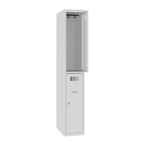 UDOBÄR Armoire vestiaire à deux niveaux