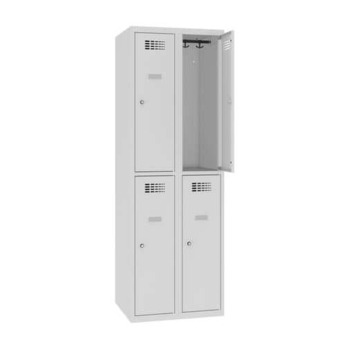 UDOBÄR Armoire vestiaire à deux niveaux