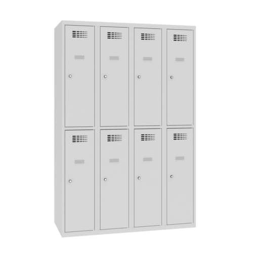 UDOBÄR Armoire vestiaire à deux niveaux