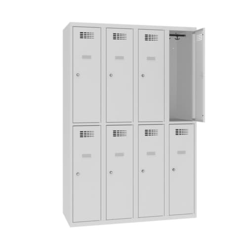 UDOBÄR Armoire vestiaire à deux niveaux