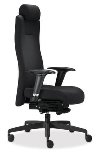 ROVO-CHAIR Siège de bureau pivotant ROVO XP 4030 S1 0-39 avec appui-tête, noir