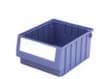 bac compartimentable Top renforcé, bleu pigeon, profondeur 300 mm