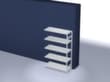 hofe Système de rayonnages sans vis dans une construction mi-lourde, hauteur x largeur x profondeur 2000 x 1310 x 535 mm, 5 tablettes