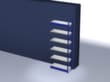 hofe Rayonnage sans boulons, hauteur x largeur x profondeur 2500 x 1025 x 400 mm, 6 tablettes