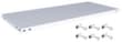 hofe Tablette pour rayonnage à boulonner type lourd, largeur x profondeur 1300 x 600 mm