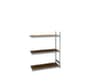 hofe Rayonnage grande largeur avec tablettes en bois