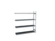 hofe Rayonnage grande largeur avec tablettes en acier