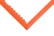 baguette de finition de bordure Ramp pour tapis antifatigue, orange