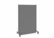 cloison acoustique démontable Mobil, hauteur x largeur 2000 x 1250 mm, paroi RAL7037 gris poussière