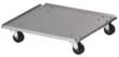 Chariot roulant Carro pour collecteur de recyclage, pour 110 l bacs, aluminium