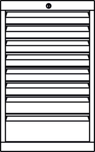 PAVOY Schubladenschrank Basis Plus, 8 Schublade(n)