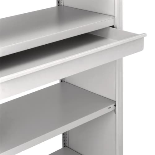 hofe Schublade für Steckregal, Höhe x Tiefe 150 x 438 mm