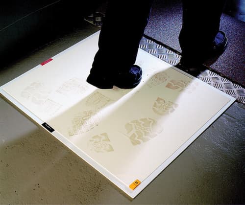 Reinraum-Klebematte Cleanstep, Länge x Breite 1300 x 800 mm
