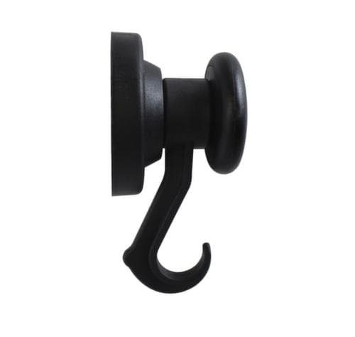 MAUL Hakenmagnet, schwarz, Ø 53 mm