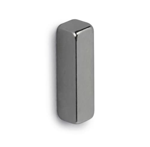 MAUL Stabmagnet, hellsilber, Höhe x Breite x Tiefe 15 x 4 x 4 mm