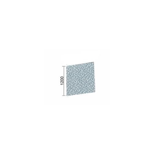 Gera Schallabsorbierende Stellwand Pro ProfiLine, Höhe x Breite 1200 x 800 mm, Wand grau