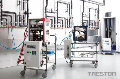 Treston Tischwagen 1000x430 mm, Traglast 150 kg, 2 Etagen