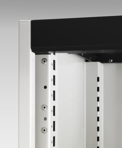 bott Schubladenschrank cubio Grundfläche 650x525 mm, 1 Schublade(n), RAL7035 Lichtgrau/RAL7035 Lichtgrau