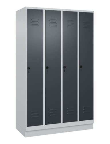 C+P Spind Classic Plus für Schwarz-Weiß-Trennung, Abteilbreite 300 mm