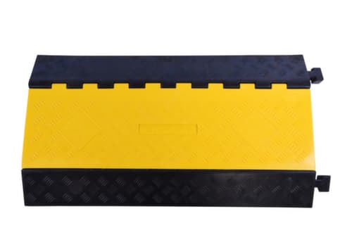 UDOBÄR Breite Kabelbrücke, Breite 900 mm, schwarz/gelb