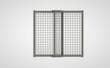 Wand-Aufsatzelement für Trennwandsystem, Breite 530 / 930 mm