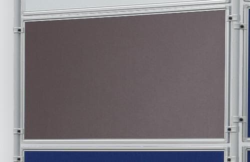 Franken Séparateur, hauteur x largeur 600 x 1200 mm, paroi gris