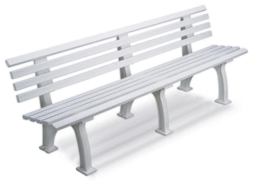 Banc en plastique