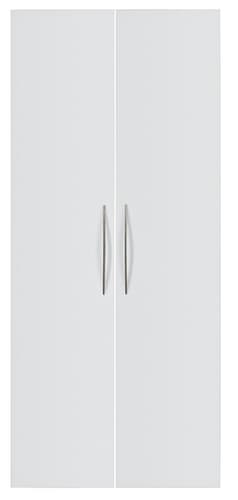 Porte à double battant Terra Nova pour rayonnage de bureau, hauteur x largeur 1880 x 800 mm