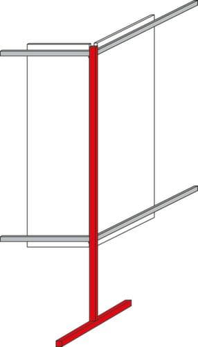 Kappes Support d'angle pour RasterPlan® tôle perforée/rainurée