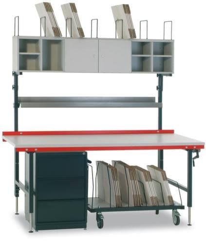 Rocholz Système d'armoire pour table d'emballage, hauteur 585 mm