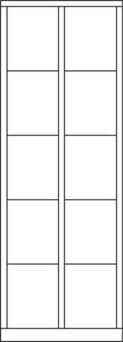 PAVOY armoire multicases Basis, 10 compartiments