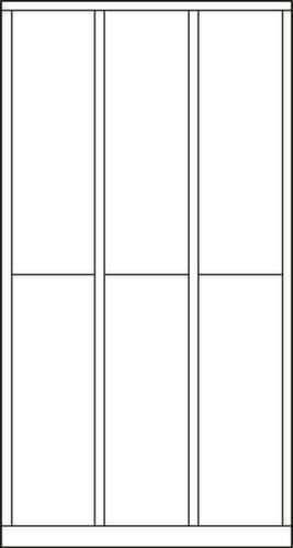 PAVOY armoire multicases Basis, 6 compartiments
